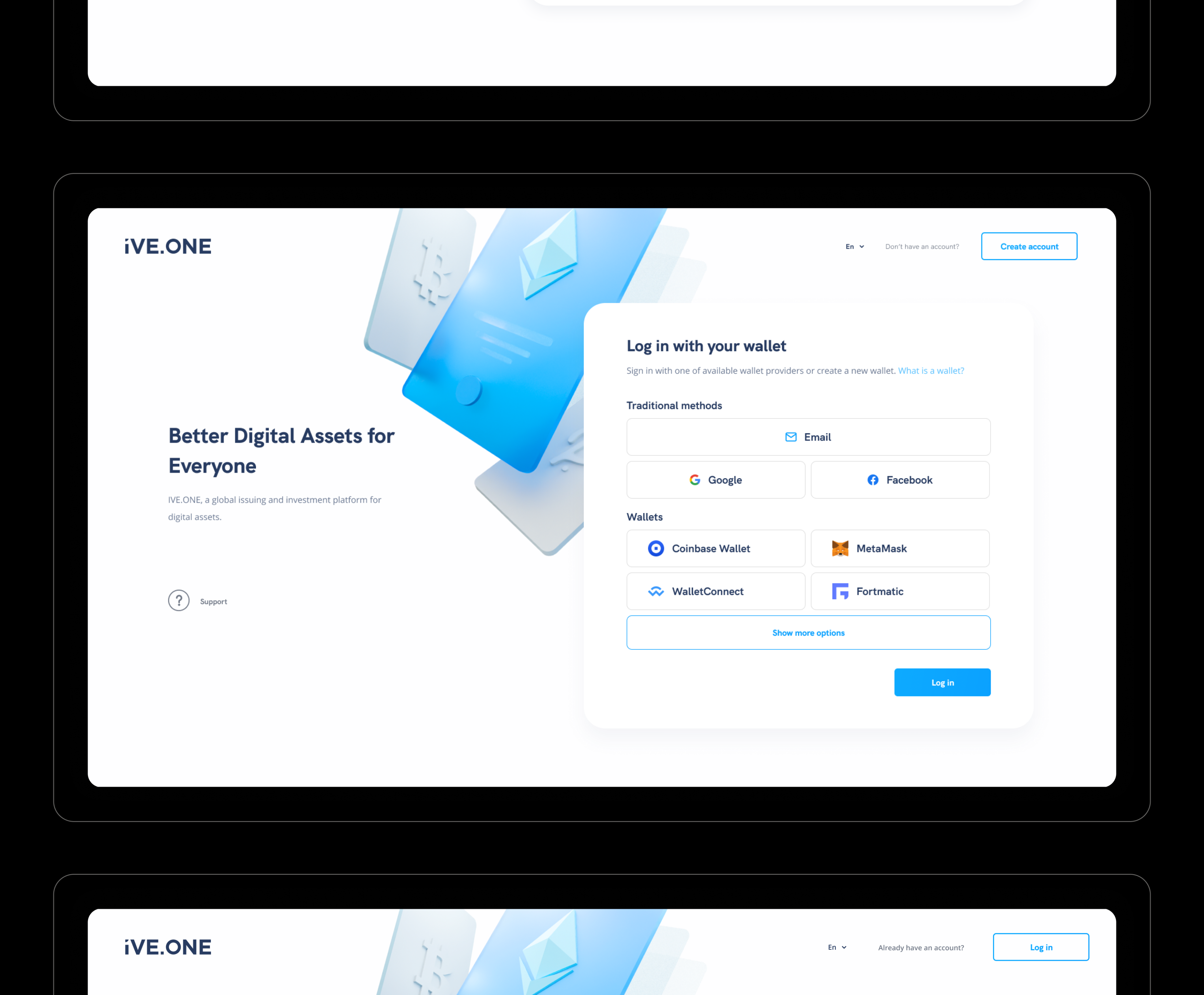 Log in