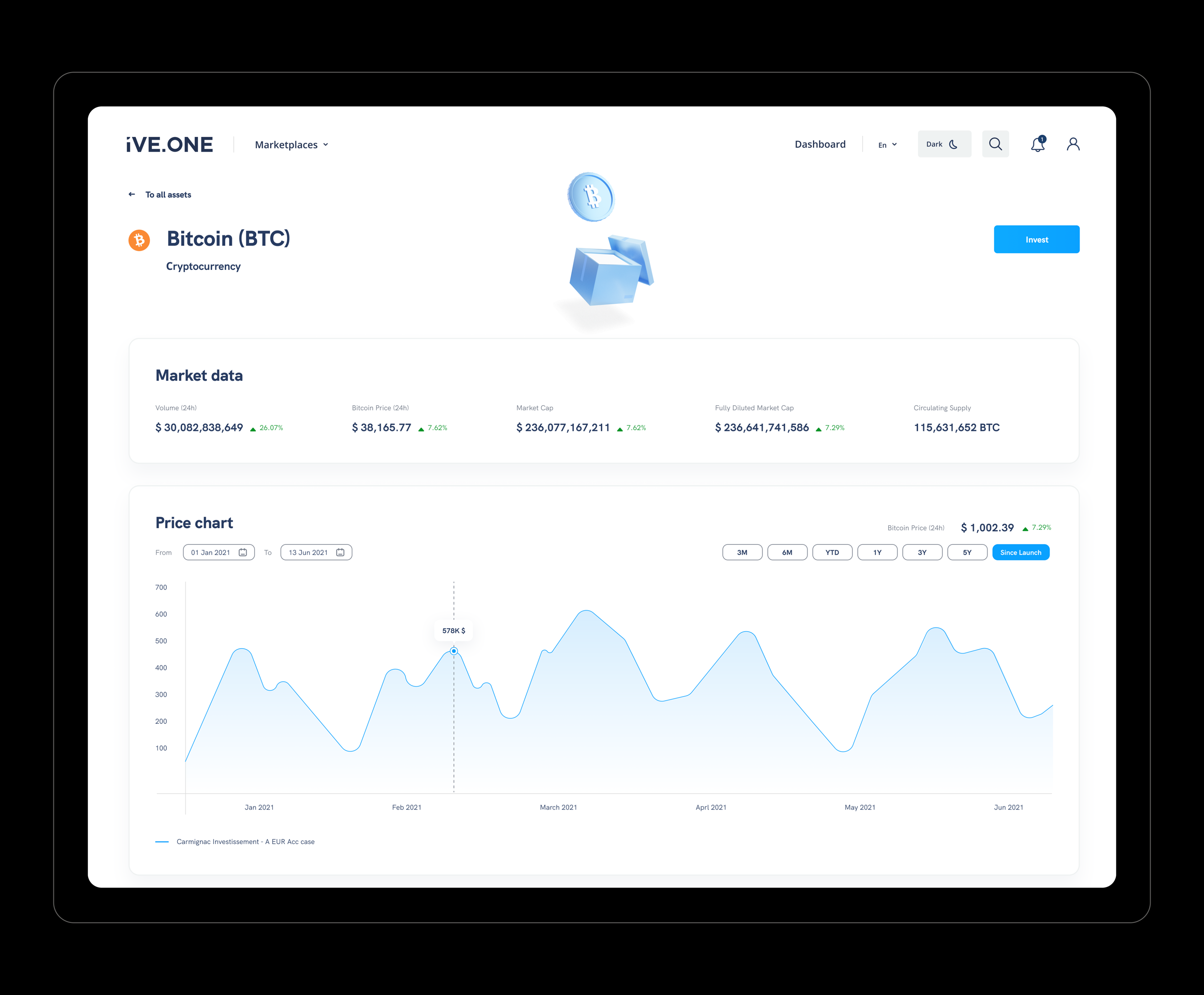 Bitcoin page