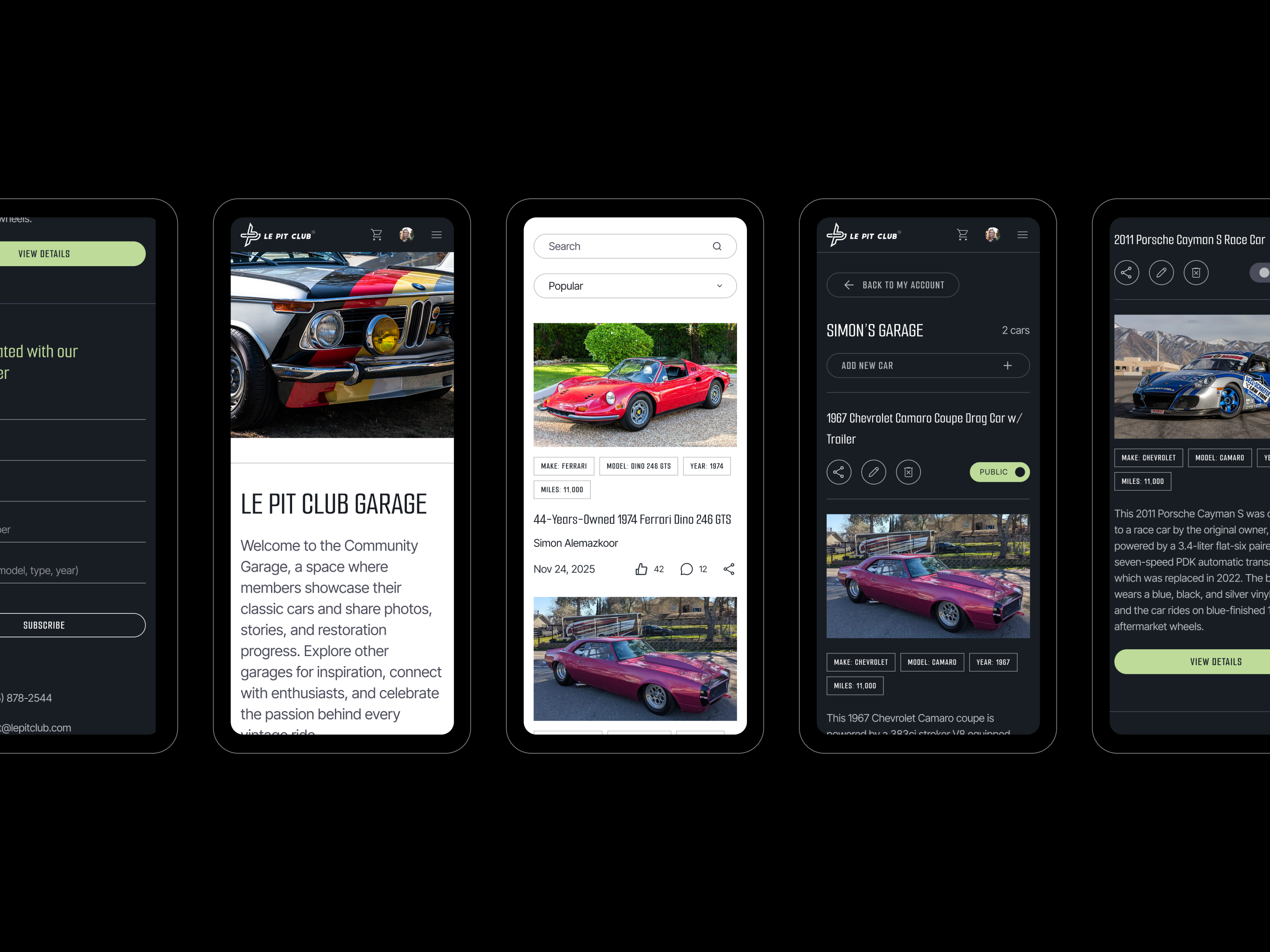 Garage mobile