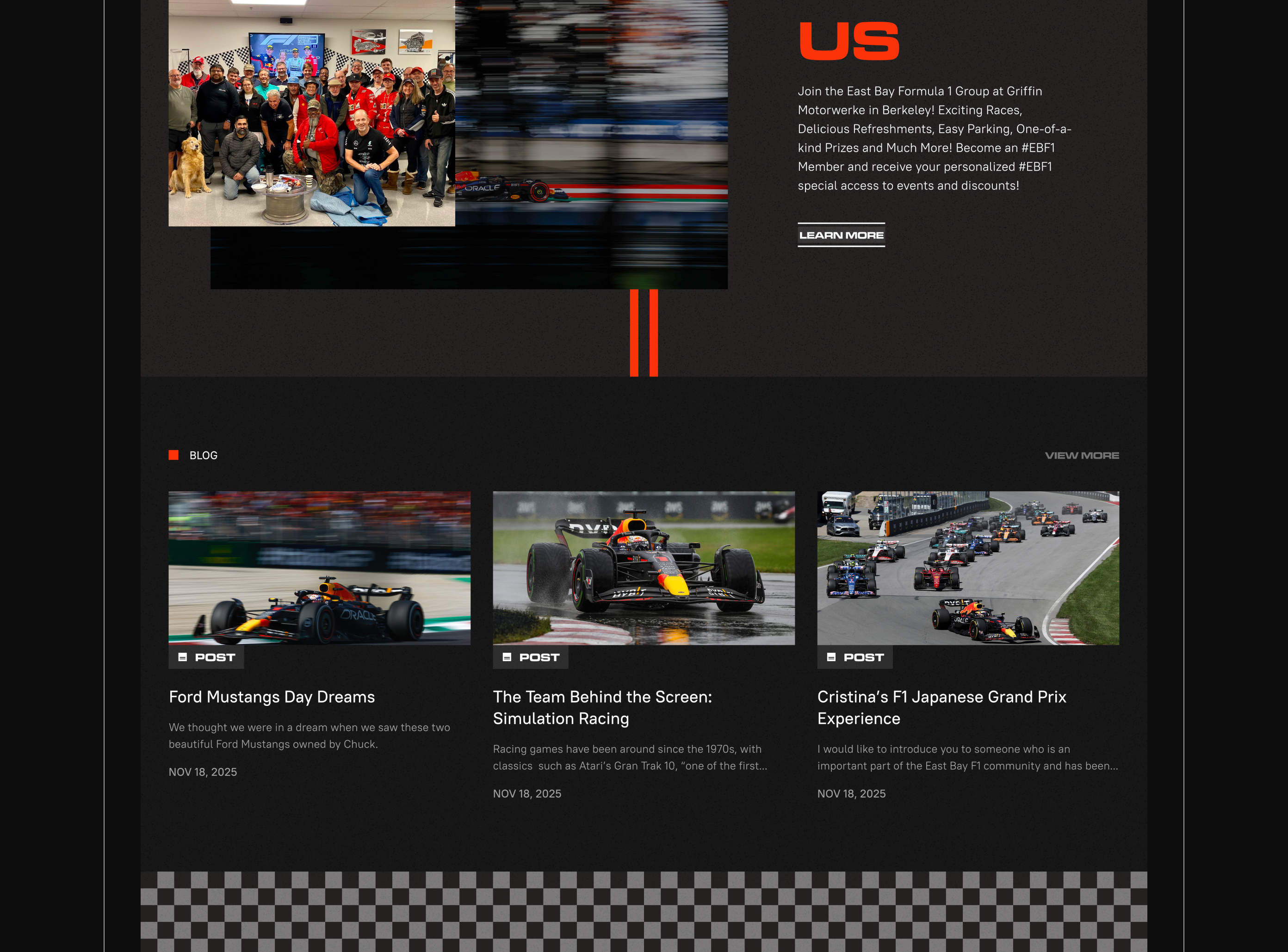 home page