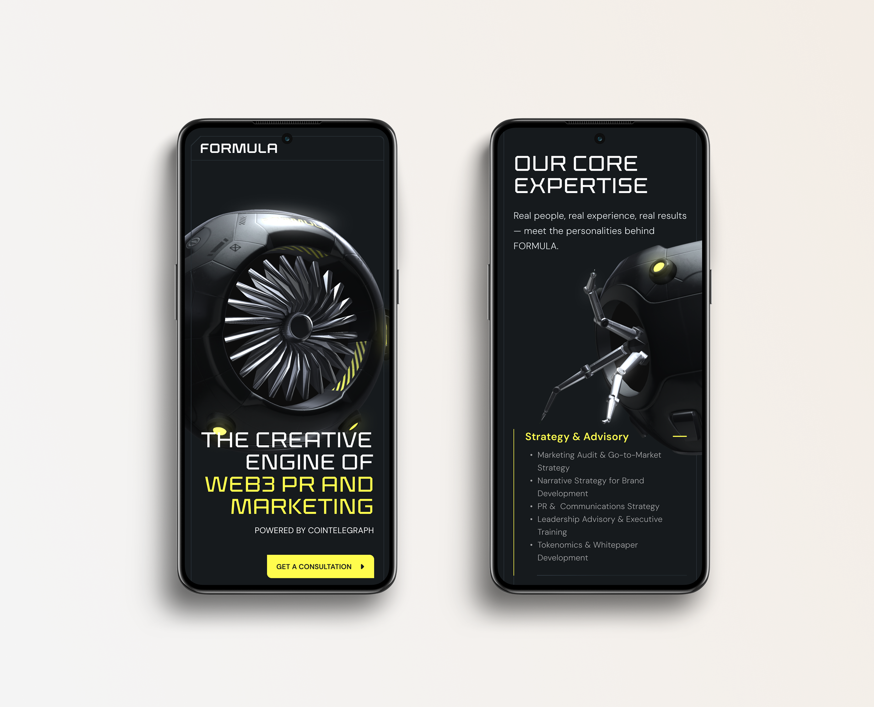 mobile screens