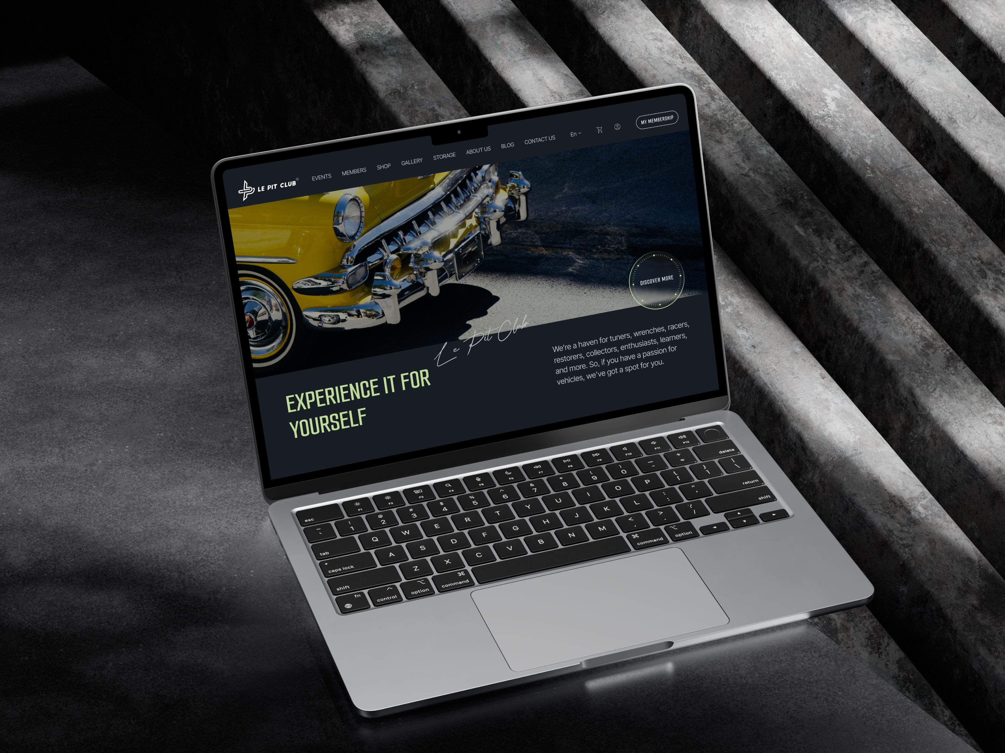 home page
