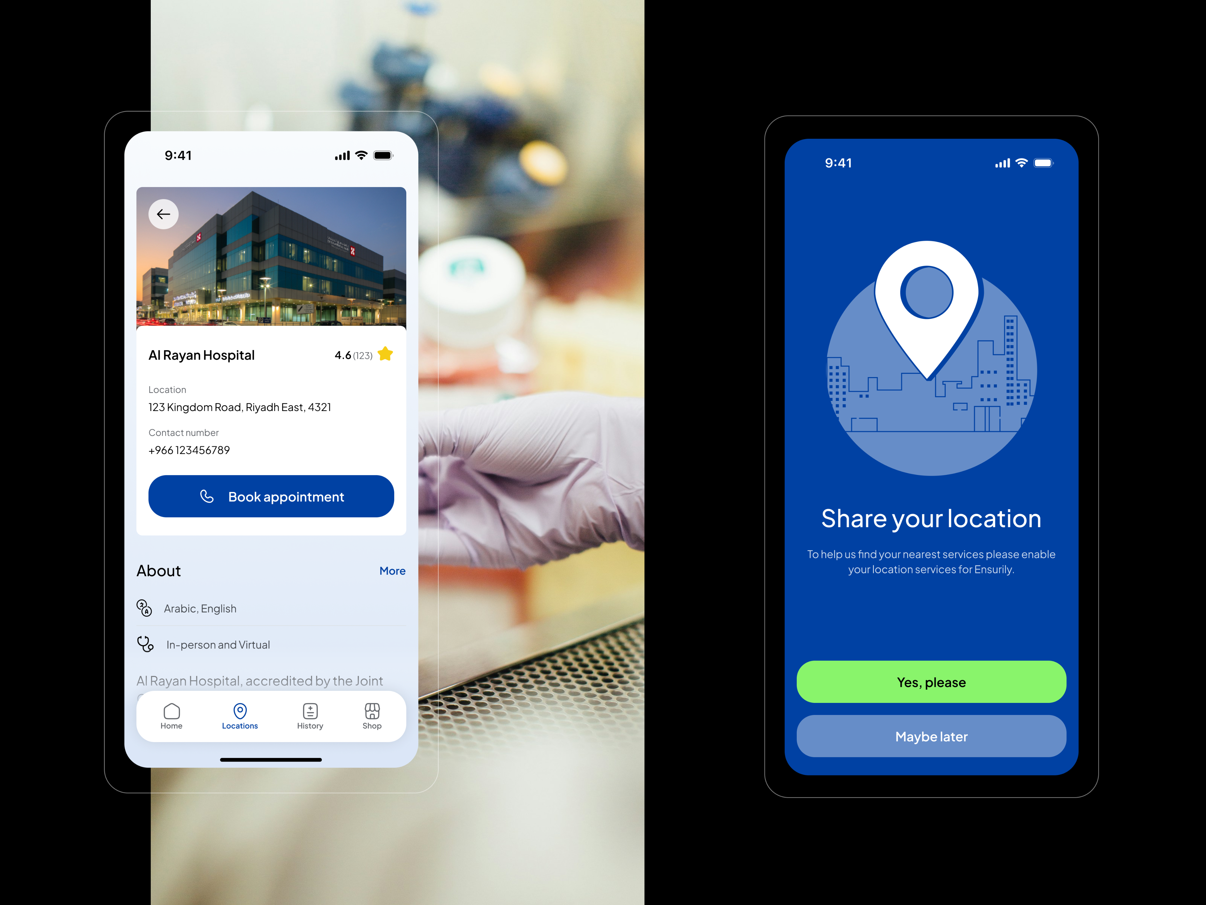 share location