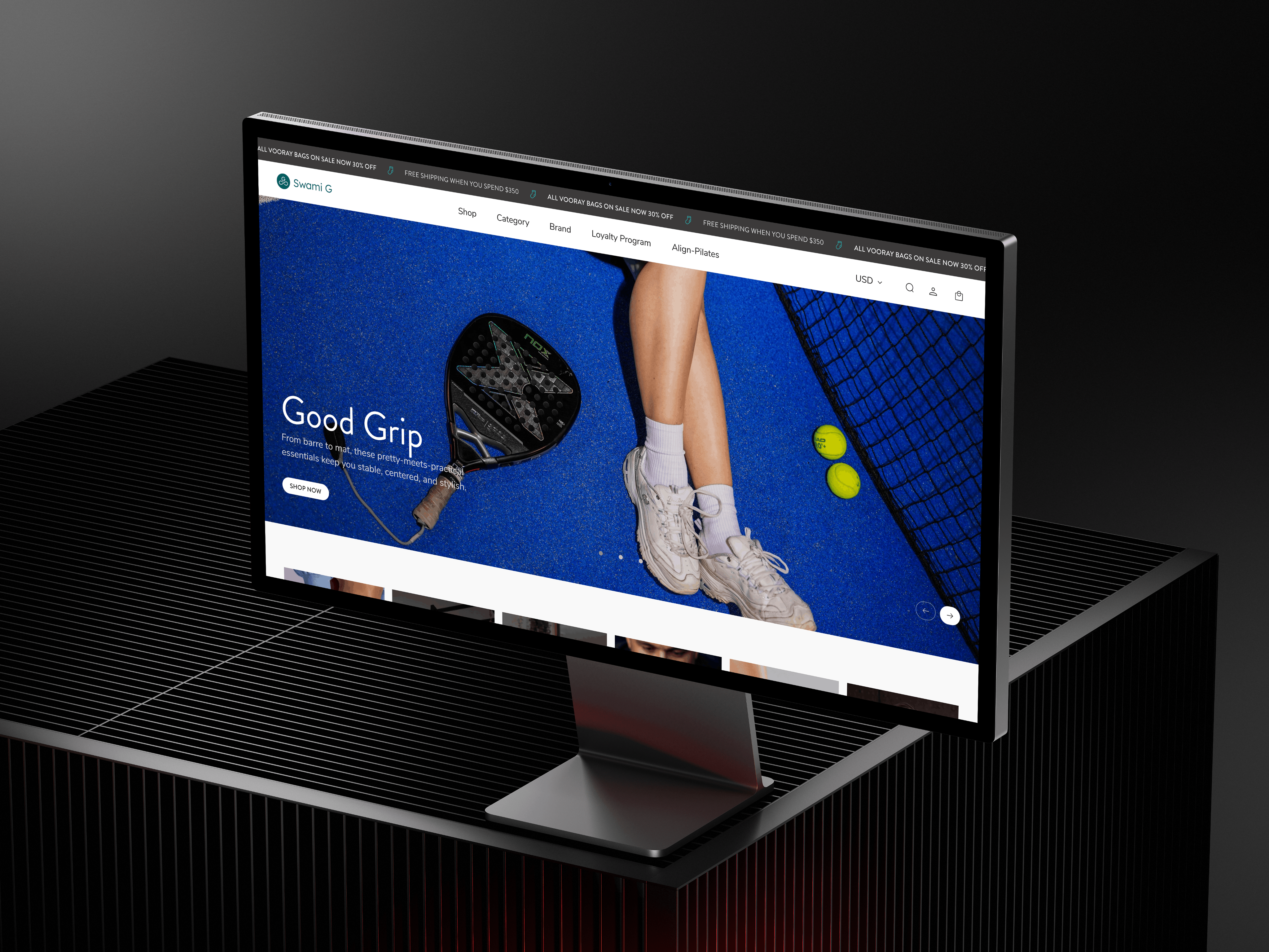 home page