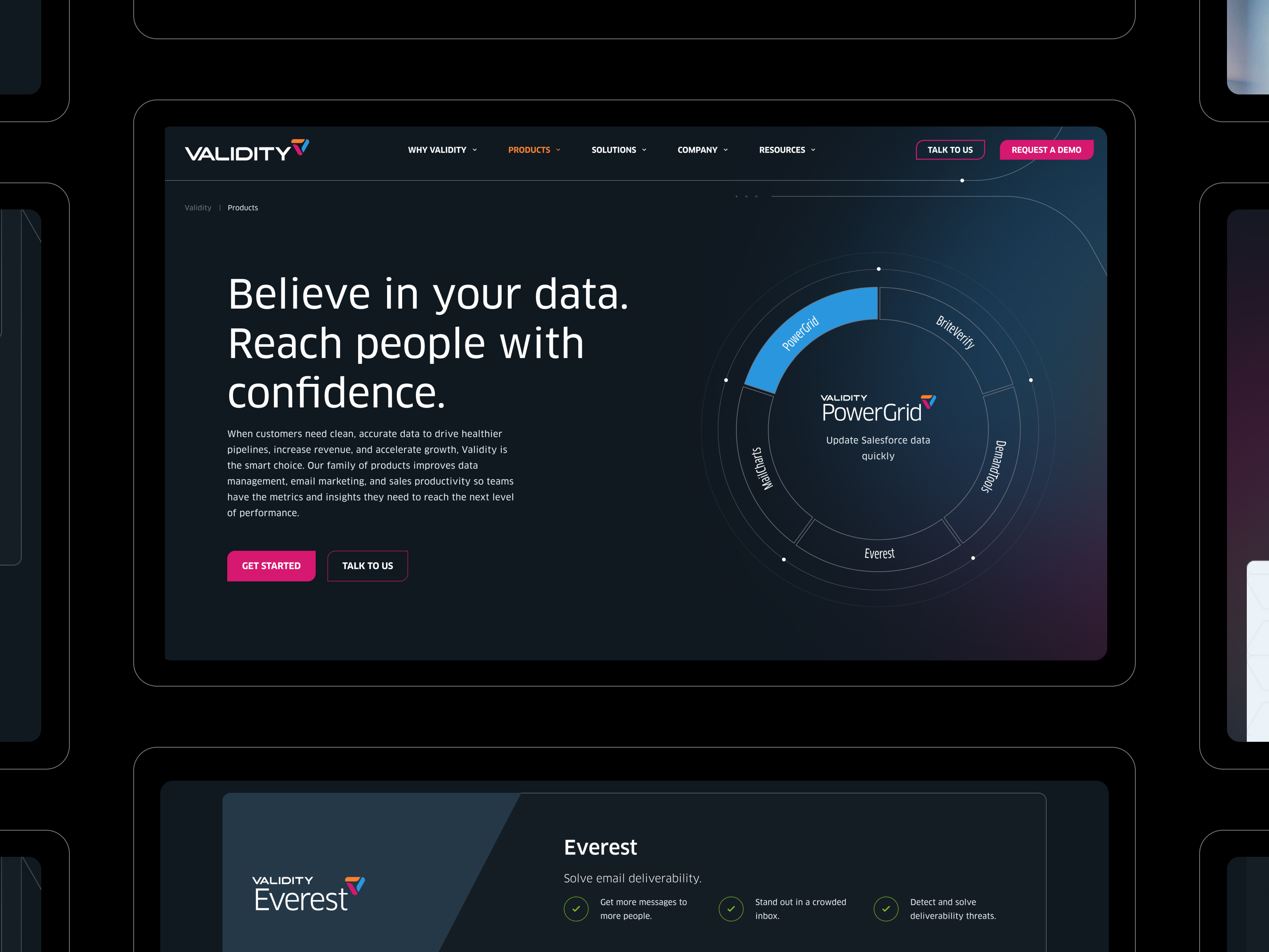 product page