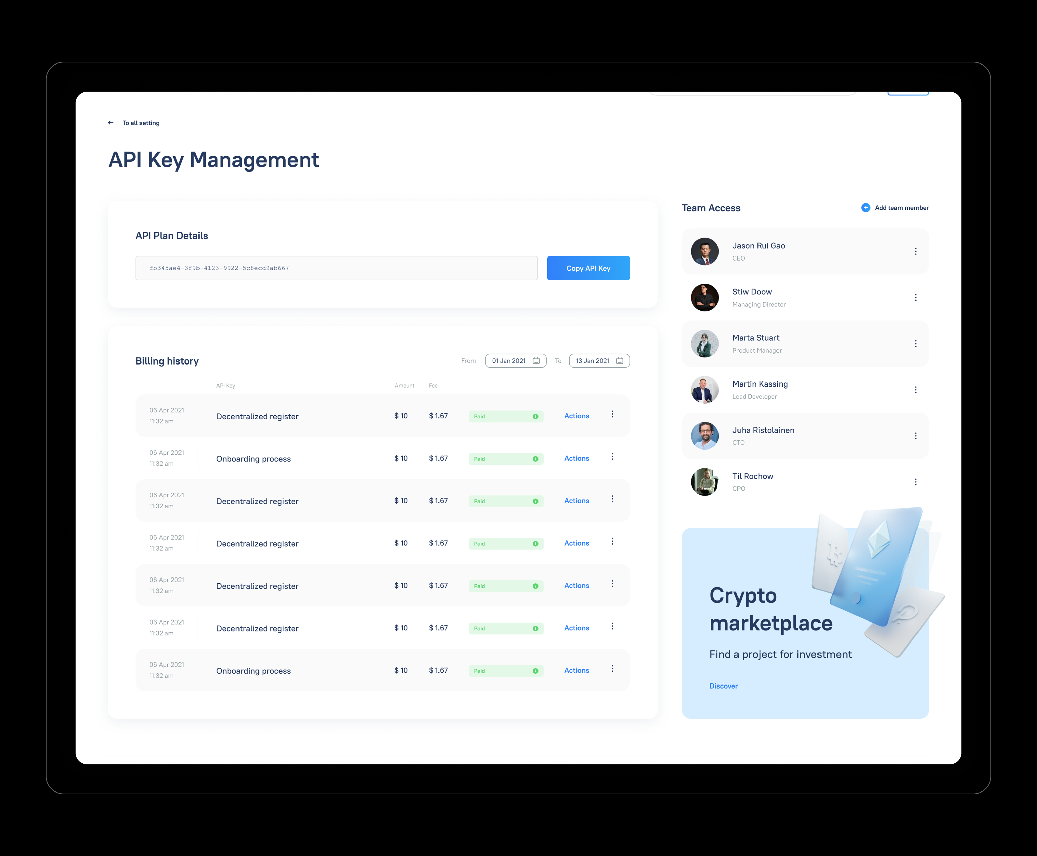 API Key Management