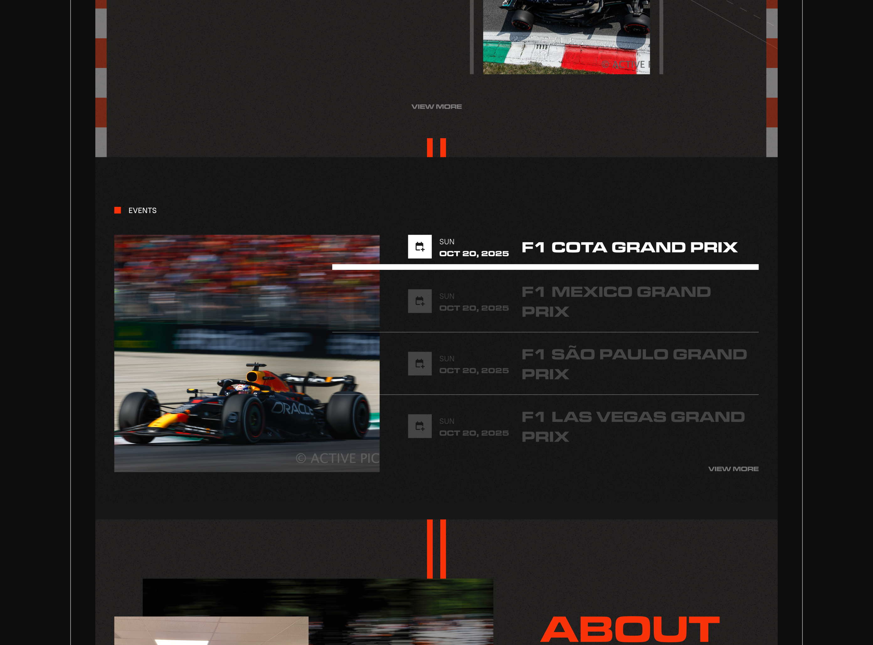 home page